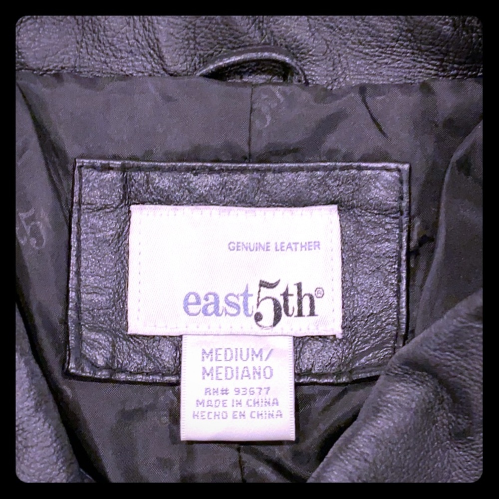 East 5th Leather Jacket